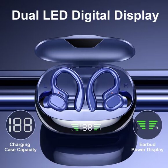 Red Wireless Earbuds - New - Picture 2 of 7